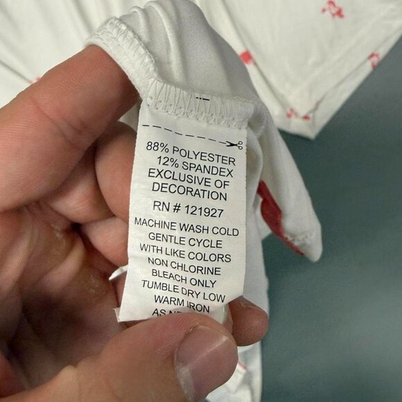 Johnnie O Featherweight Flamingo Patterned White Short Sleeve Golf Polo Shirt XL - Picture 4 of 6